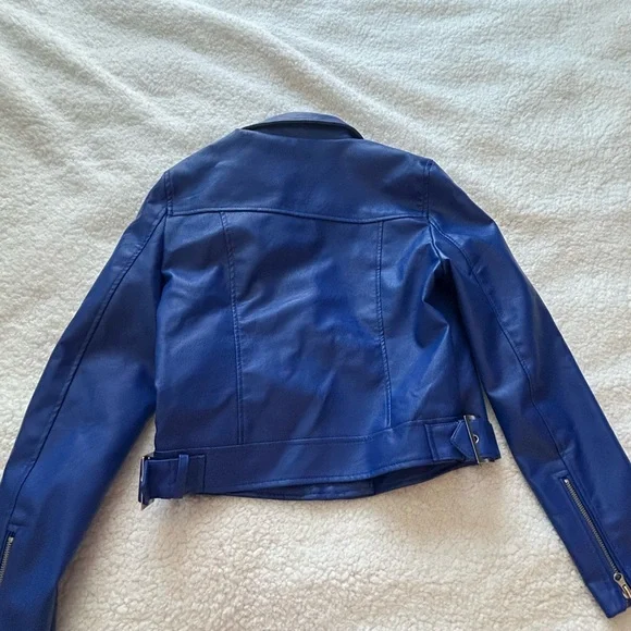 Love tree faux leather jacket. In perfect condition, only worn once. - Picture 4 of 4